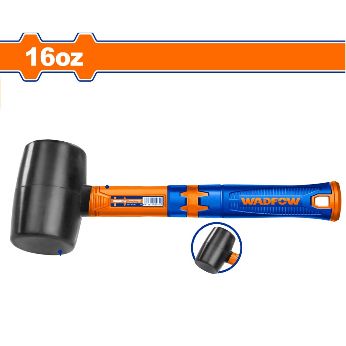 Martillo De Goma Wadfow WHM7302 450Gr Universo Binario 