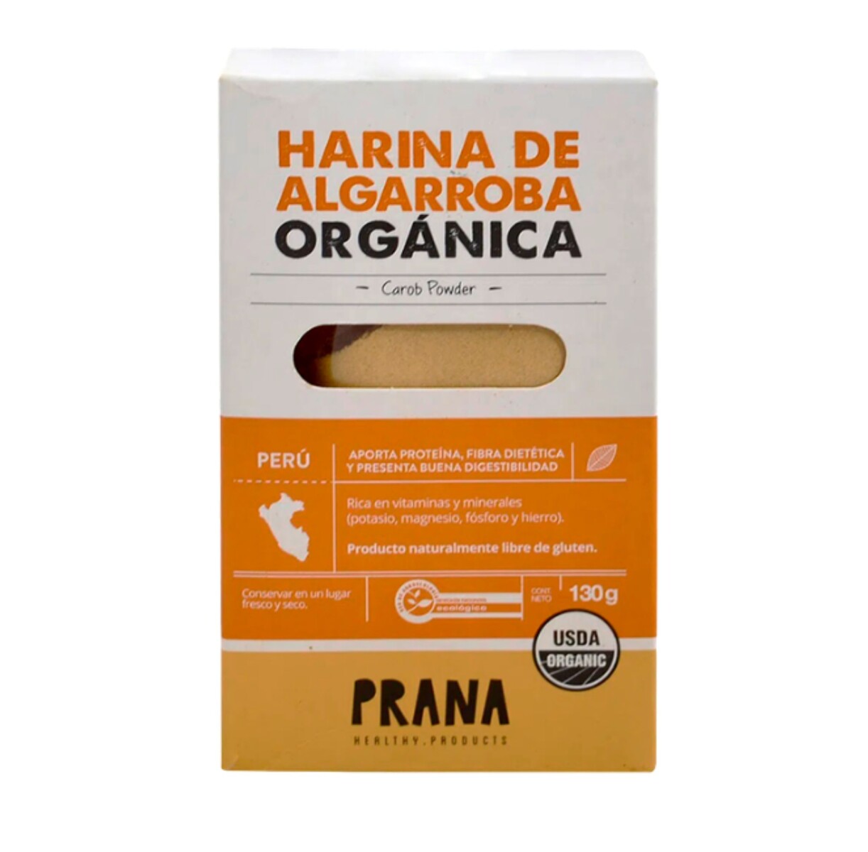 Harina de Algarroba Prana 130 gr. 