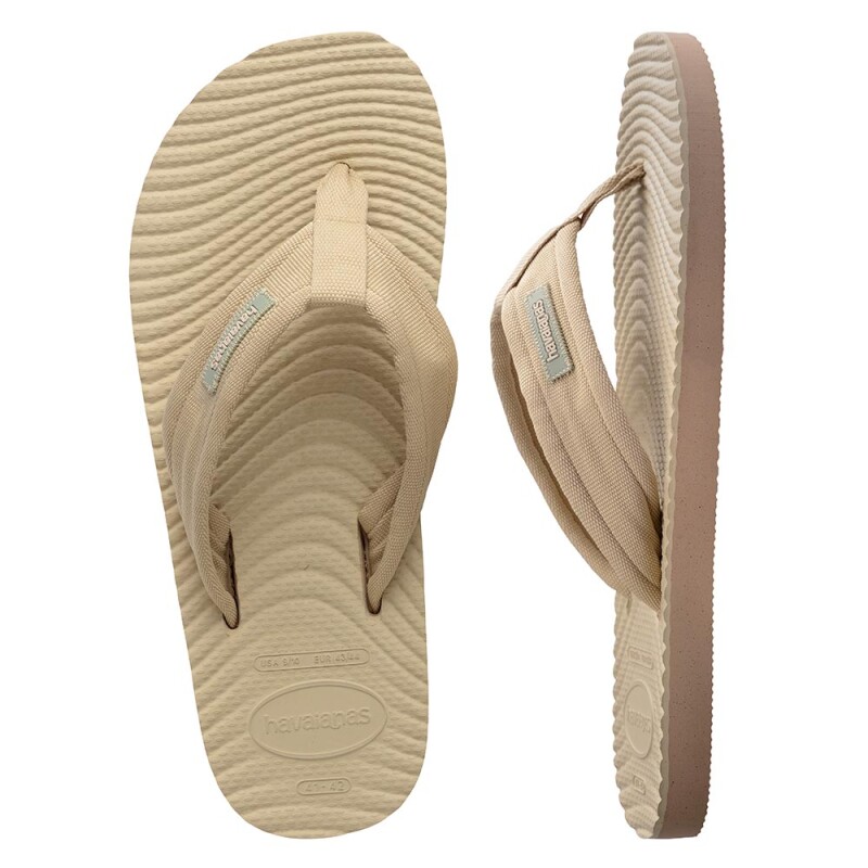 Sandalias Havaianas Surfer Coast Hombre Oro Rosado/arena