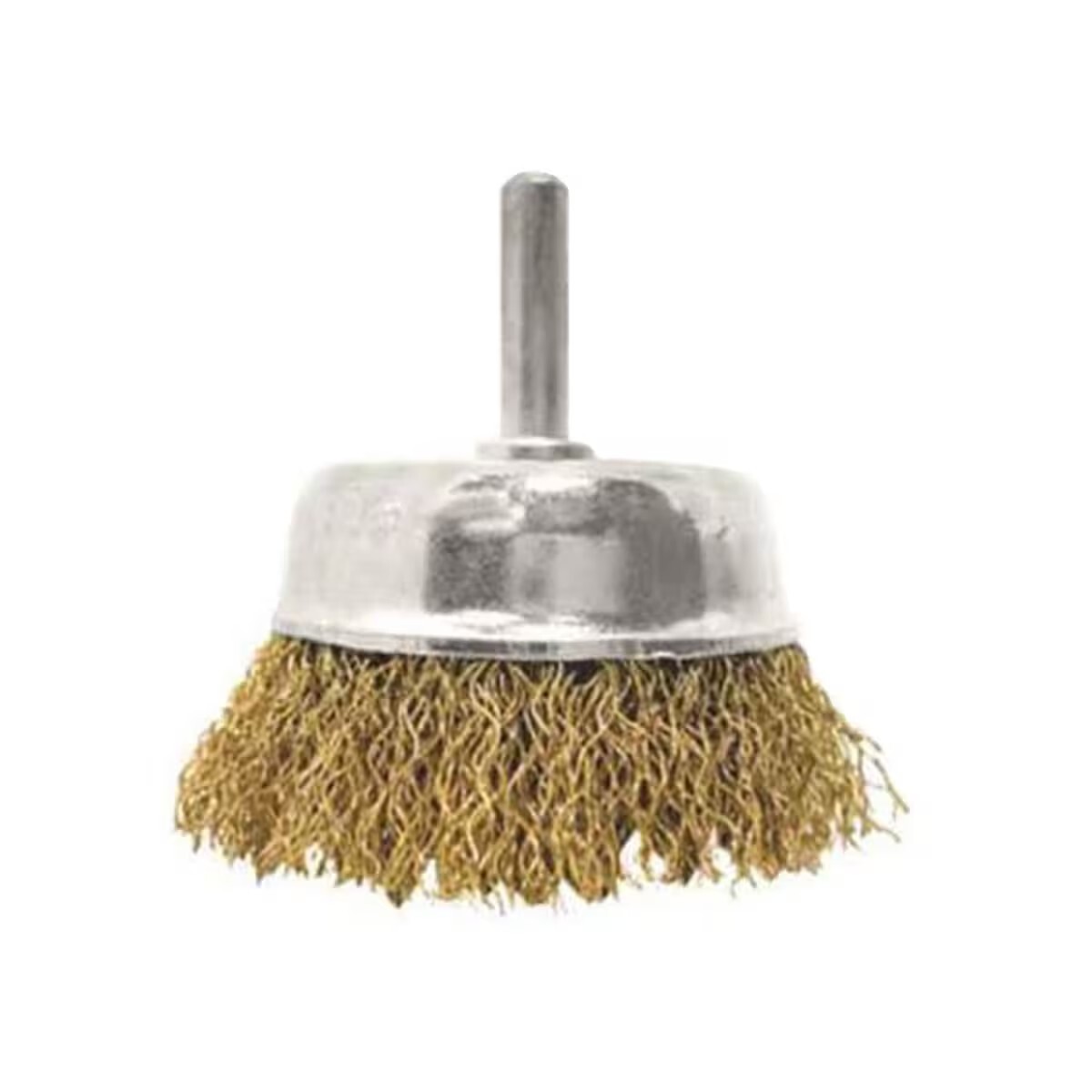 Cepillo Copa P/taladro 2 1/2 Eje 6mm 