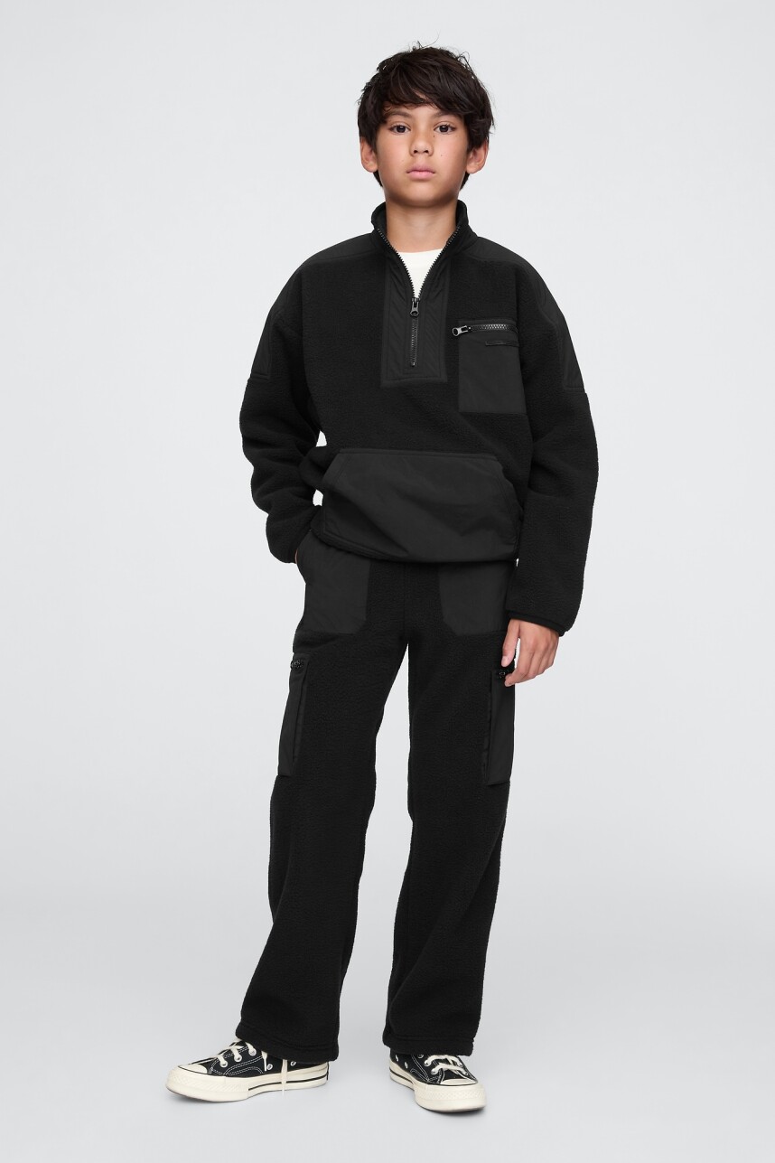 Buzo Cozy Niño Black 22