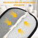 Guante Manopla Quita Pelo Limpieza Ropa Tela Reutilizable Negro Con Amarillo Guante Manopla Quita Pelo Limpieza Ropa Tela Reutilizable Negro Con Amarillo
