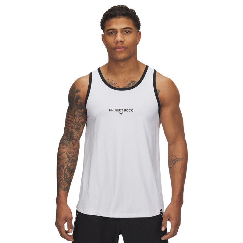 Project Rock Iso Chill Tank-WHT WHT-100