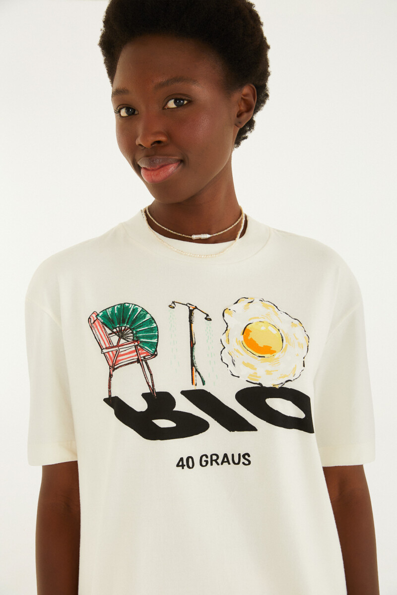 REMERA 40 GRAUS Blanco