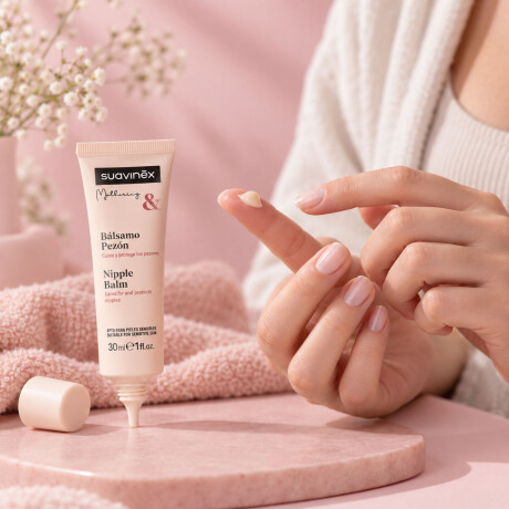 Bálsamo Pezón Suavinex 30ml Lactancia Lanolina Sin Perfume