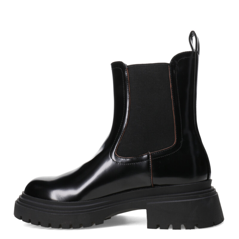 Bota de Mujer Miss Carol HARPERS tipo chelsea con elasticos laterales Negro