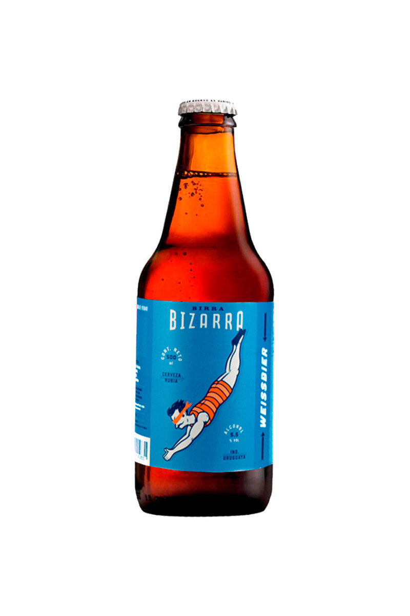 Cerveza Birra Bizarra Weiss 500 ml 