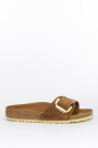 MADRID BIG BUCKLE FL COGNAC HE Cognac