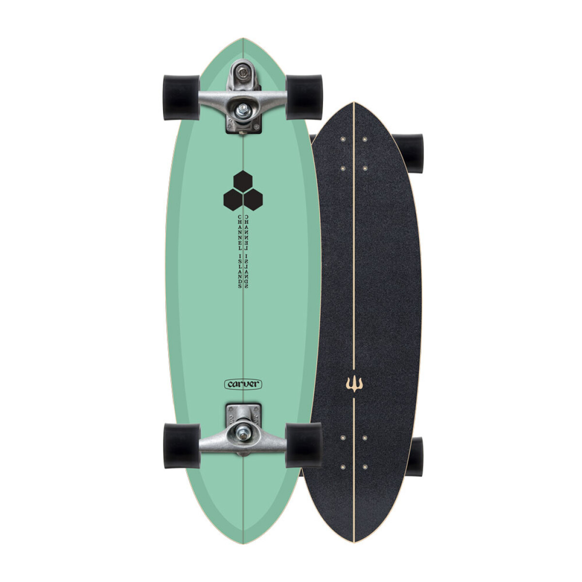 Carver C7 Raw CI Twin Pin 31.75" - Surfskate Completo 