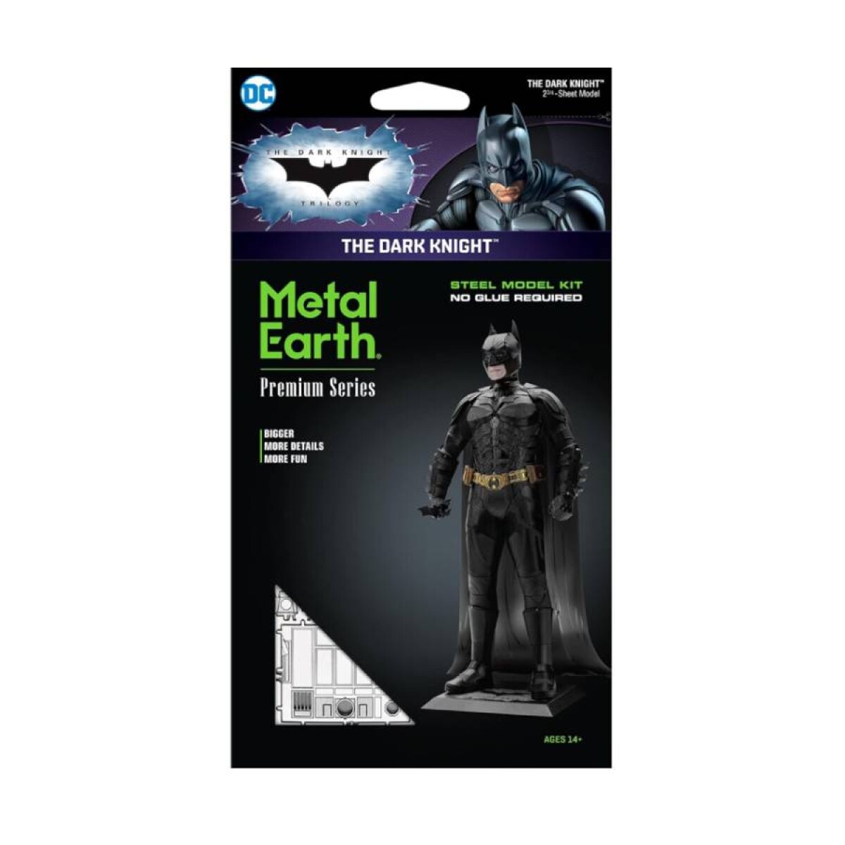 Model Kit Metalico - Metal Earth Premium Series - Batman The Dark Knight 