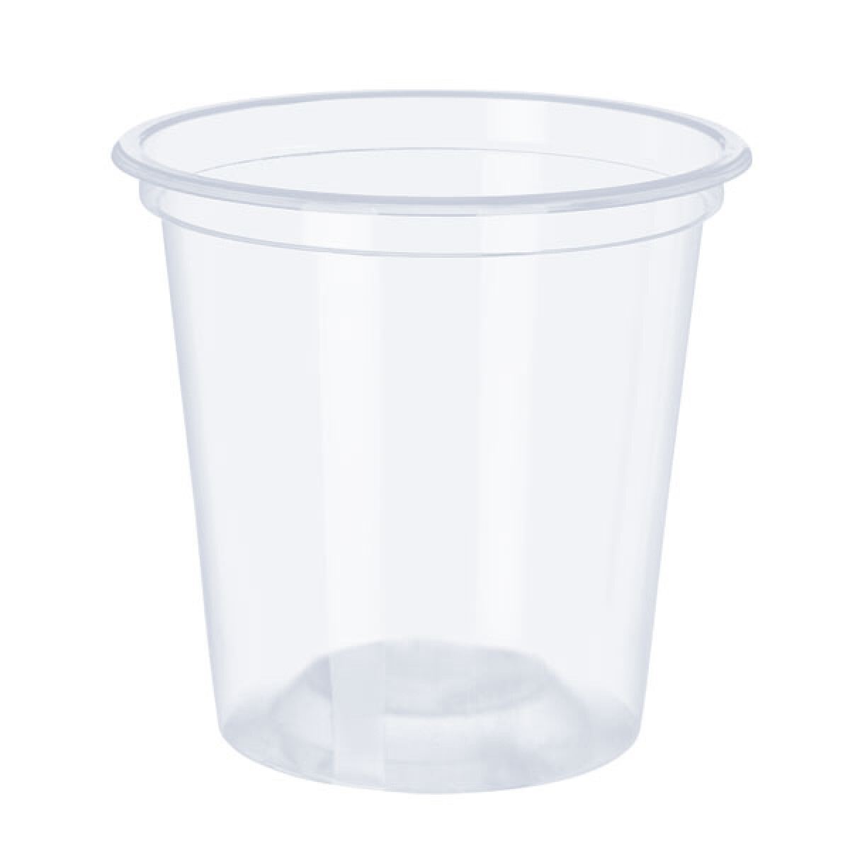 POTE PP 350 ML TRANSPARENTE SIN TAPA 