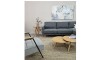 Sofa con Chaise PRADA PREVENTA Dark Grey Tela Rústica