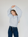 Sweater Coffs Celeste Grisaceo