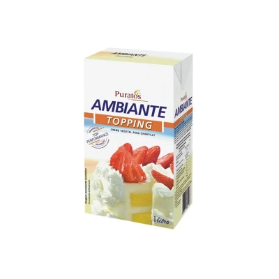 AMBIANTE VEGANO TOPPING CREMA VEGETAL 1L Ambiante Topping Crema Vegetal