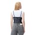 BODY OLIMPO XS-L NEGRO FLOR