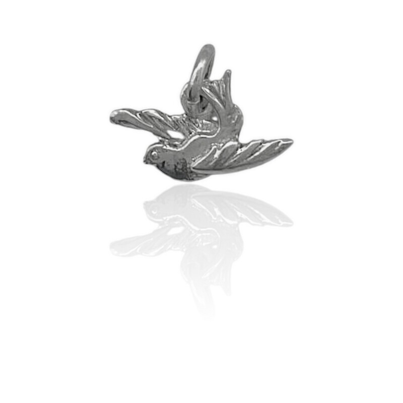 Dije Colgante Paloma-Plata 925-Sin Piedra-CP3489 sinpiedra