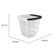 Balde 12L TRANSPARENTE