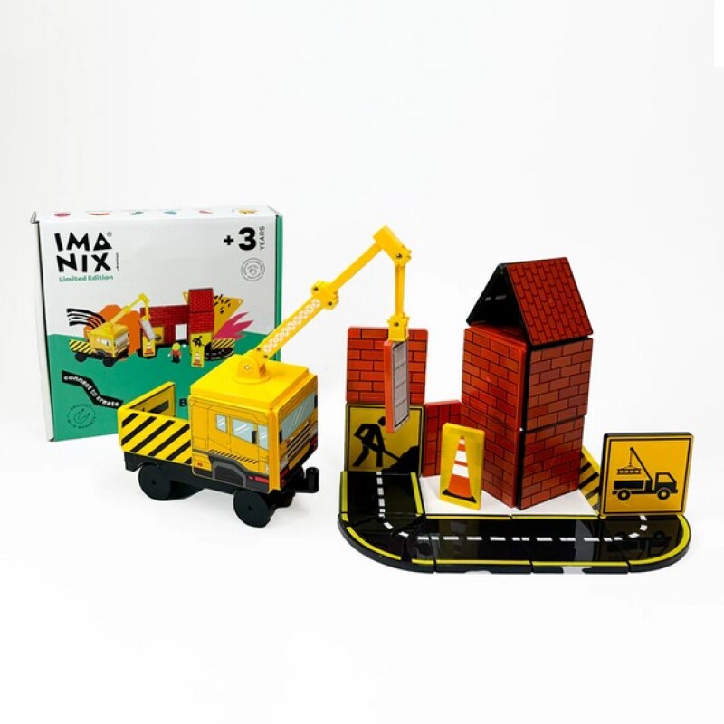 Bloques Magnéticos Imanix Builder 32 Piezas 3+ Bloques Magnéticos Imanix Builder 32 Piezas 3+