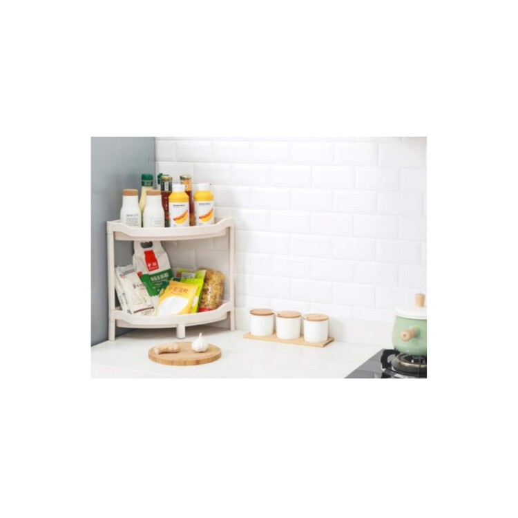 ESTANTE FRUTERO ORGANIZADOR TRIANGULAR 2 PISOS 44X31X40CM ESTANTE FRUTERO ORGANIZADOR TRIANGULAR 2 PISOS 44X31X40CM
