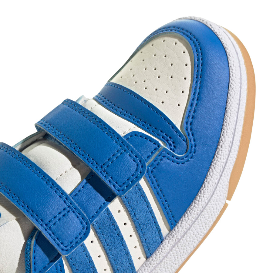Championes de Niños Adidas Break Star Turnaround JRS Blanco - Azul
