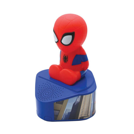 Parlante con Figura 3D Luminosa y Bluetooth Lexibook Spiderman