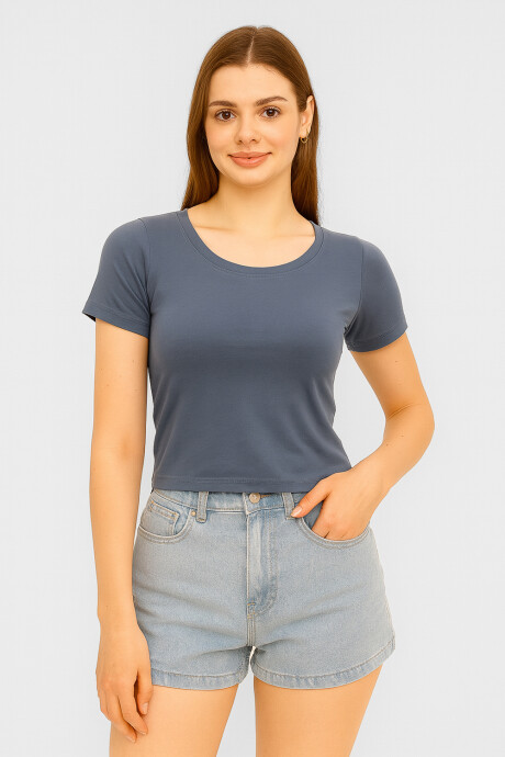 Tops Rumis Azul Piedra