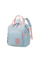 Mochila trendy pastel Celeste