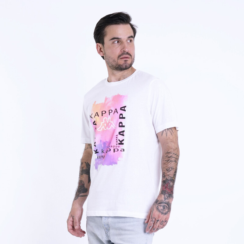 Polo Kappa Emiro Hombre White
