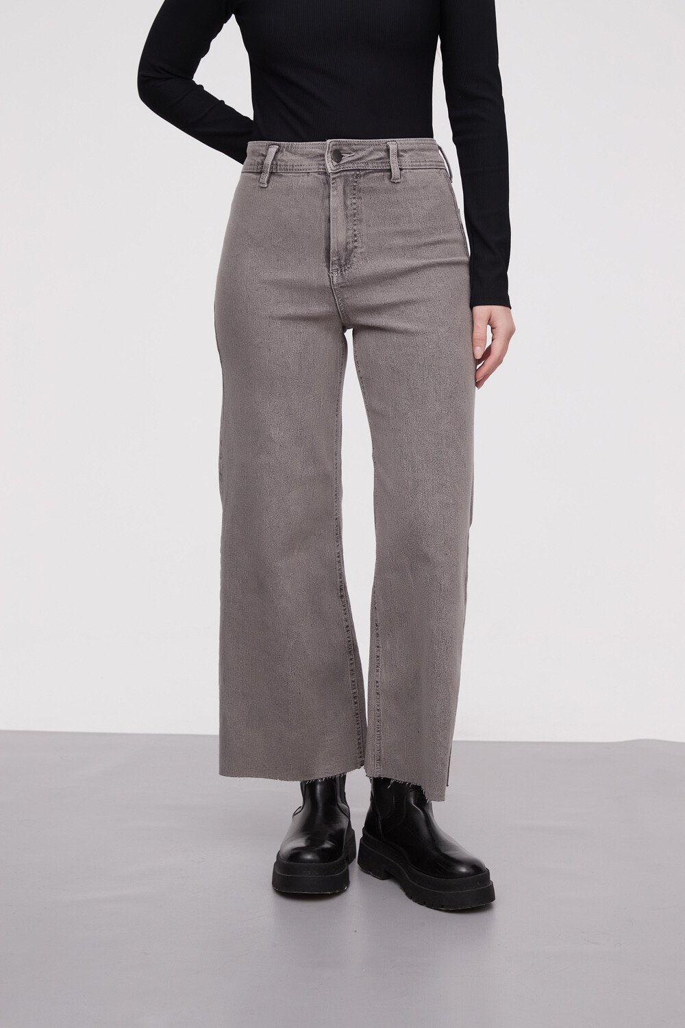 Pantalon Adeline Gris Claro