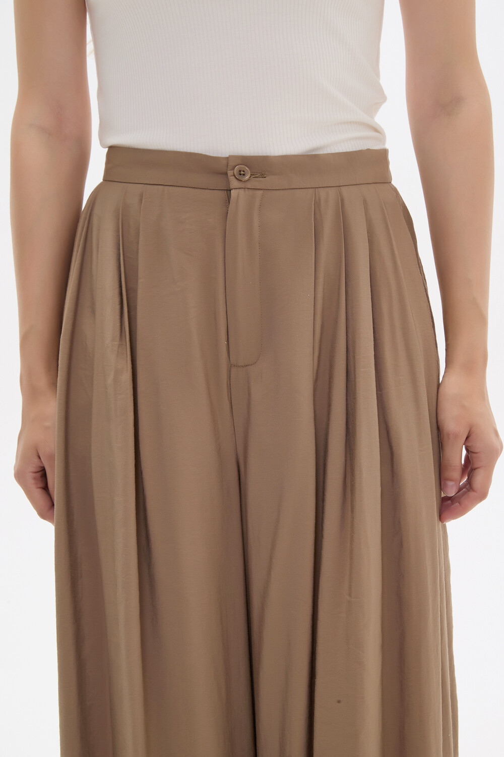 Pantalon Afreca Taupe / Mink / Vison