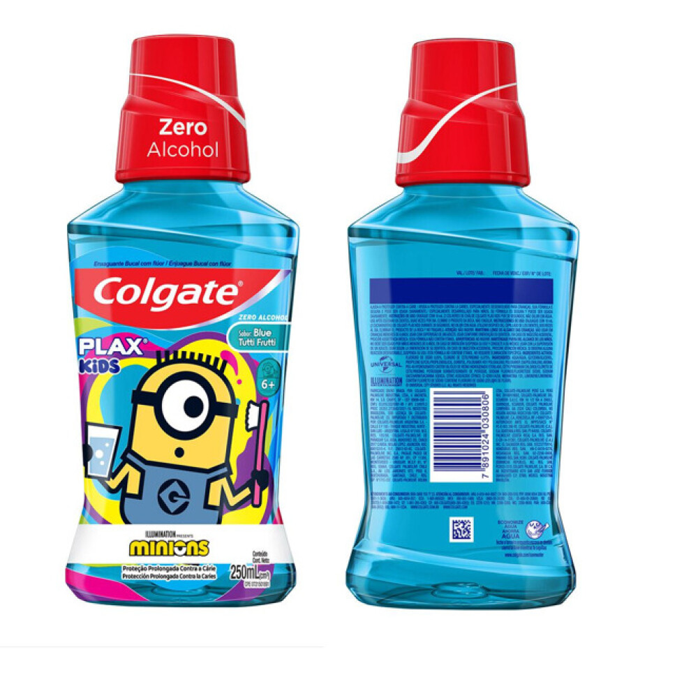 COLGATE PLAX KIDS ENJ.BUCAL MINIONS FR. única