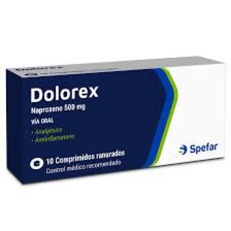 DOLOREX 500 MG 10 COMP DOLOREX 500 MG 10 COMP