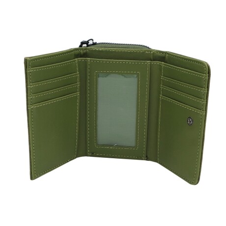 Billetera Trendy 28342 con Porta Identificación VERDE