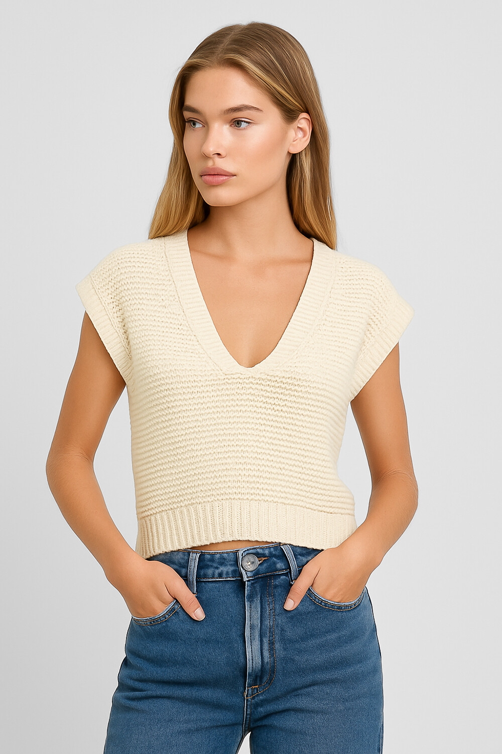 Musculosa Giana Crudo / Natural