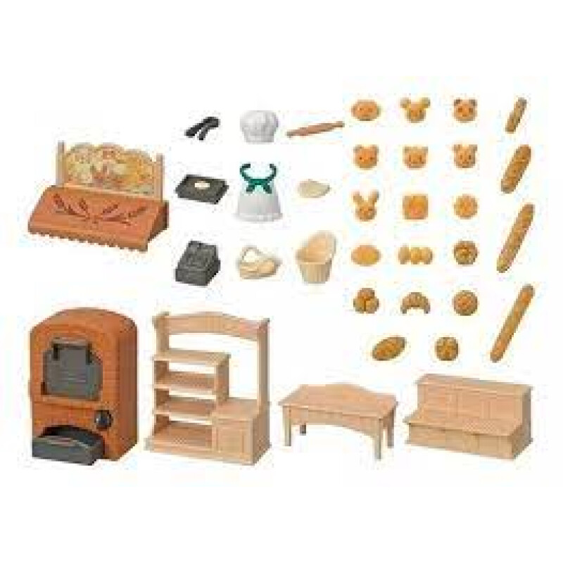 Sylvanian Families 5536 Set de Panadería Sylvanian Families 5536 Set de Panadería