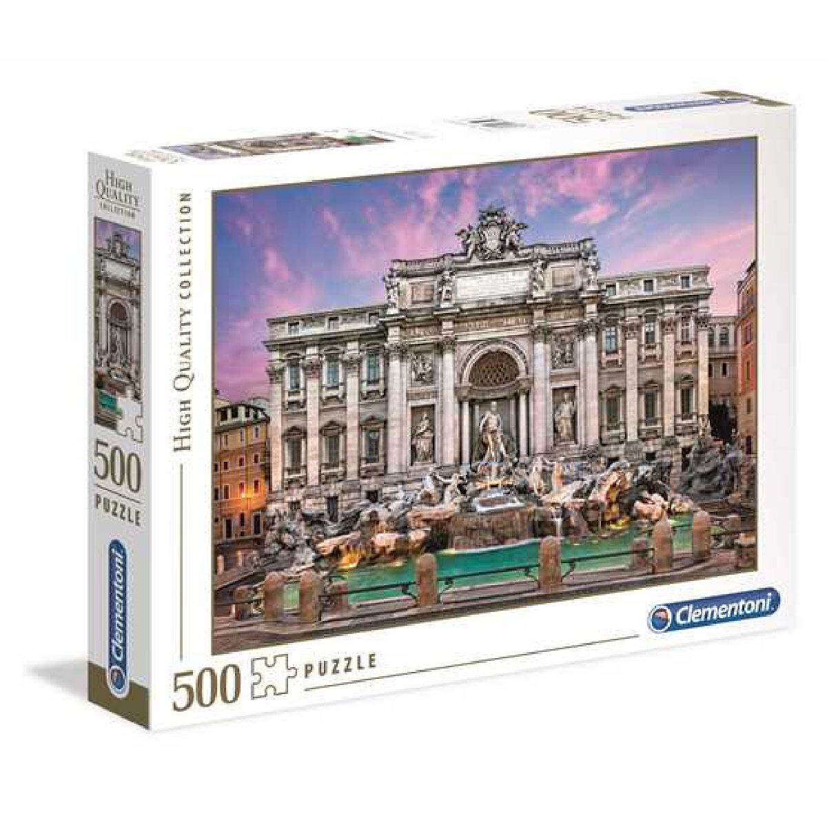Puzzle Clementoni 500 piezas Fontana Di Trev High Quality - 001 
