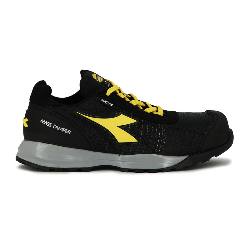 Diadora Utility Zapato Glove Mds Mtx Low S1p Hro Src Esd Negro-amarillo