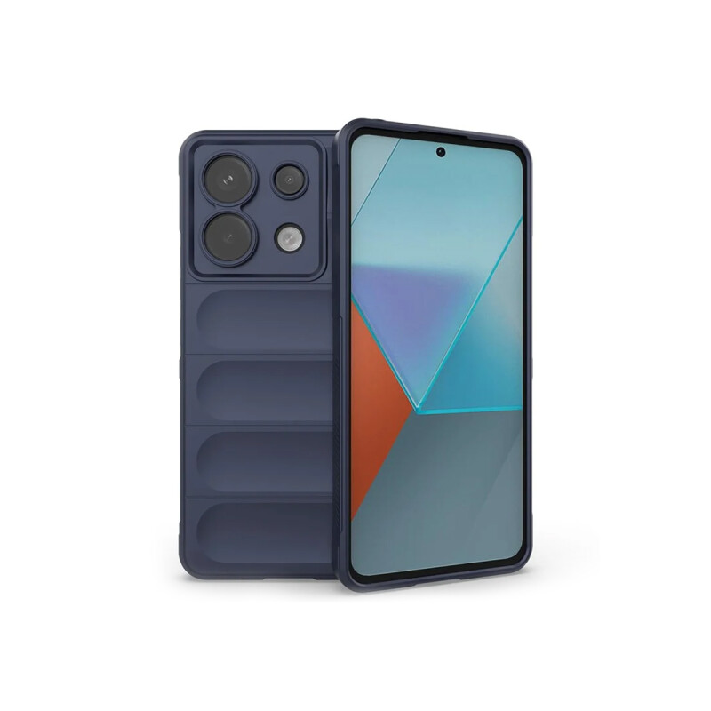Protector Xiaomi Redmi Note 13 Pro 5G engomado con textura color azul Protector Xiaomi Redmi Note 13 Pro 5g Engomado Con Textura Color Azul