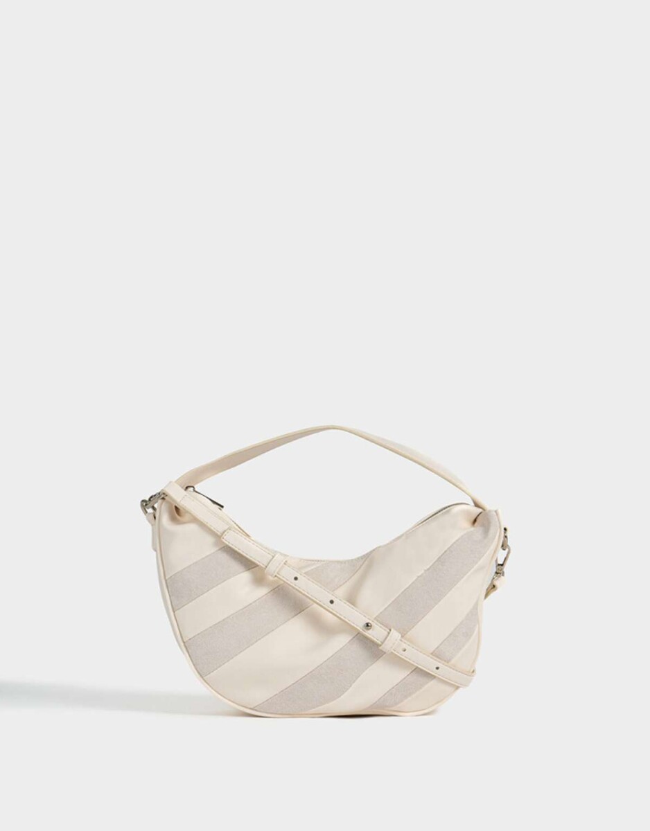 Cartera Mini Saca Camel - Blanco Crudo 