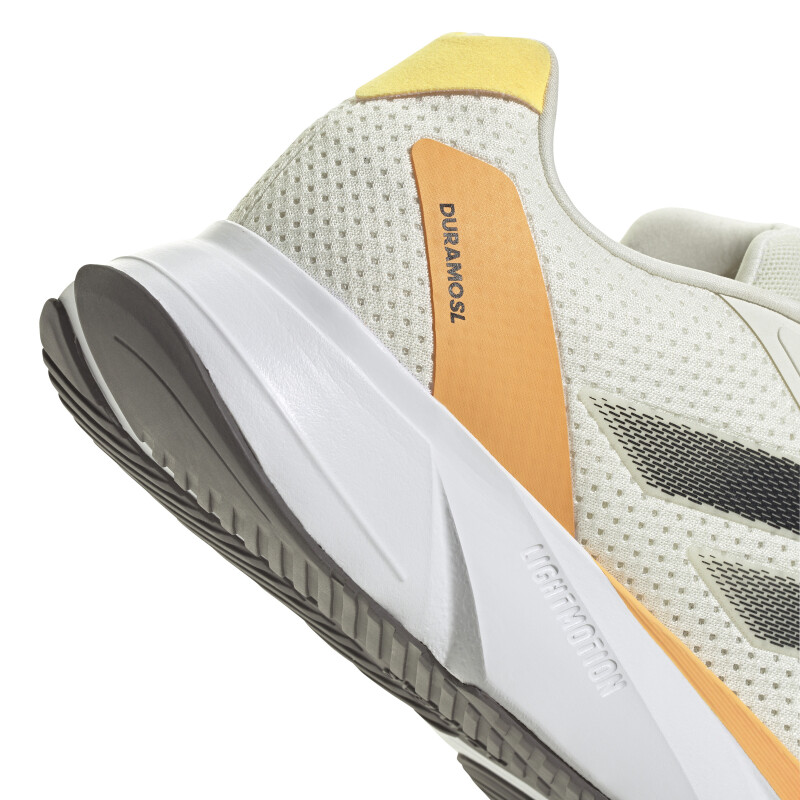 Championes de Hombre Adidas Duramo SL Beige - Negro - Naranja