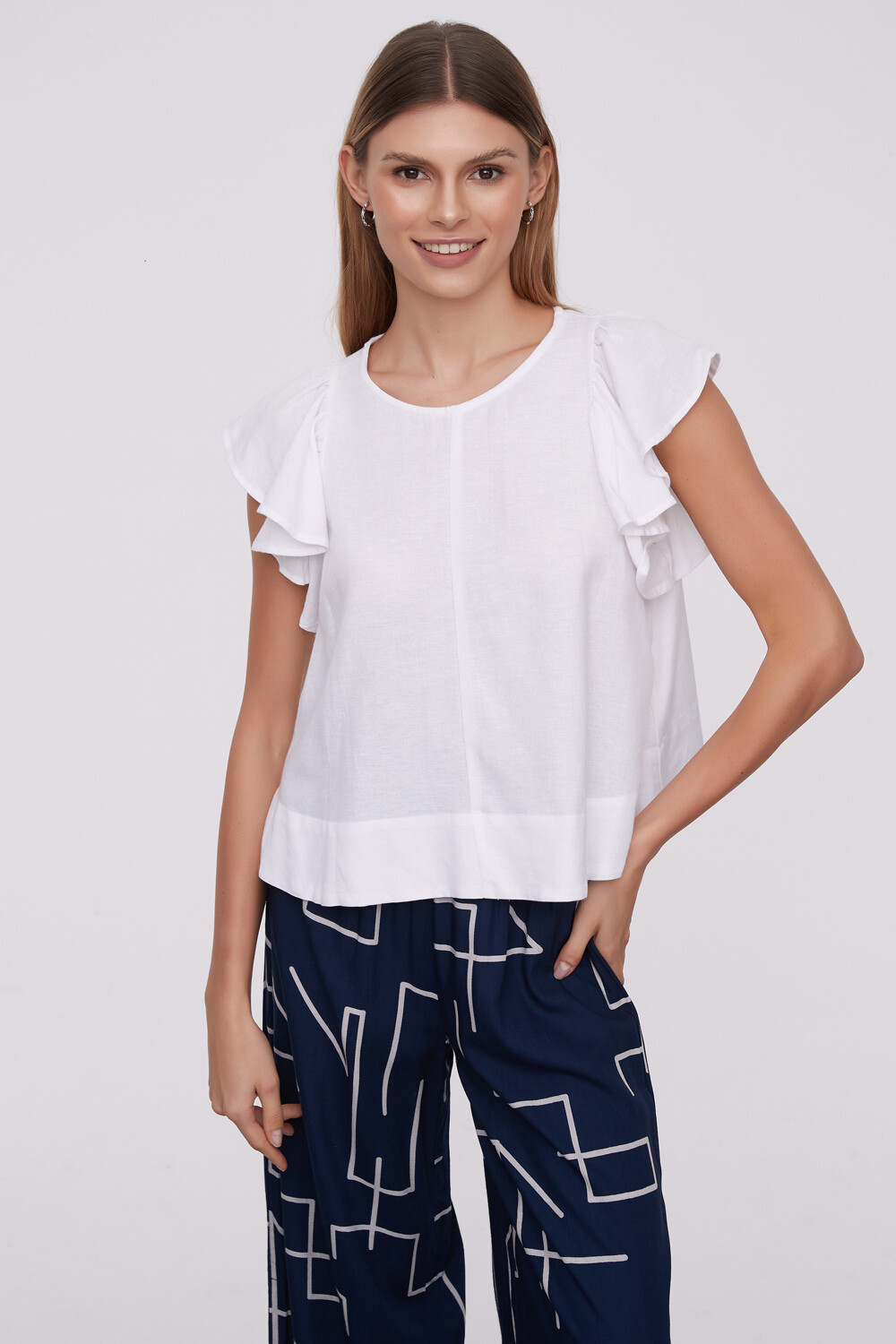 Blusa Kareim Blanco