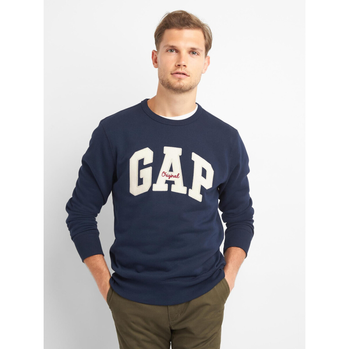 GAP ORIGINAL ARCH CREW - TAPESTRY NAVY 