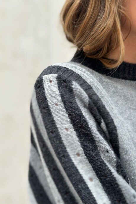 SWEATER BRUNA GRIS