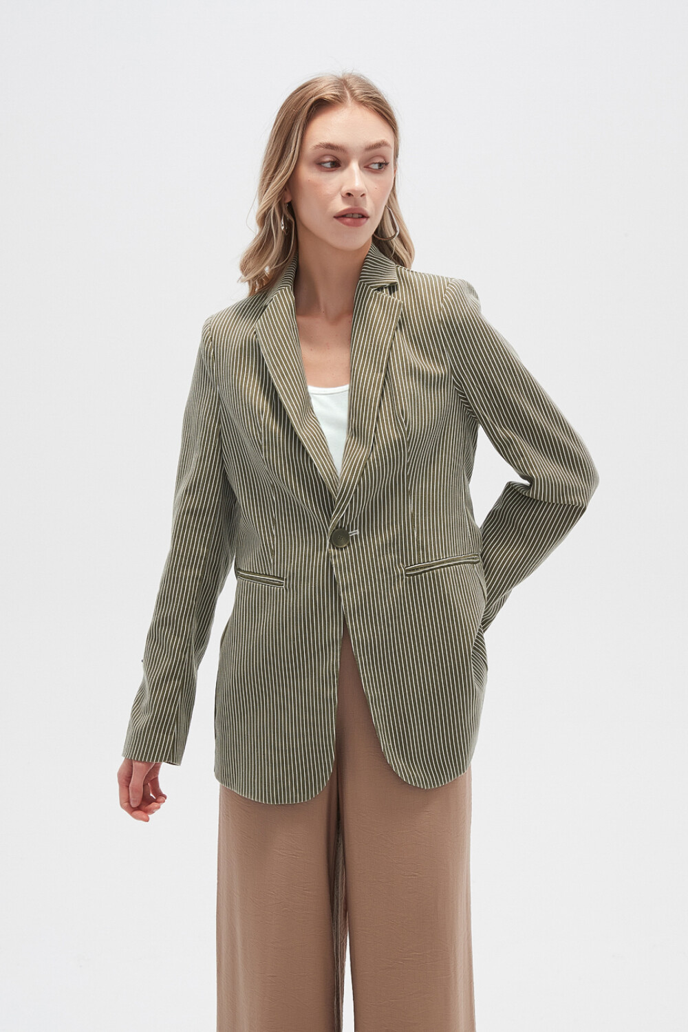 Blazer Flok Estampado 1