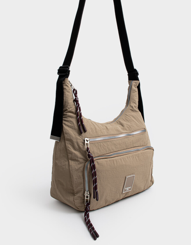 Saca Carteras Grandes - Marron Beige