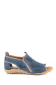 Sandalia Zipper Azul