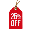 25% OFF