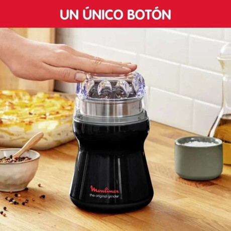 Molinillo De Café Moulinex Acero Inoxidable Apto Para Moler Frutos Secos Y Especias 500Ml Color Negro 11