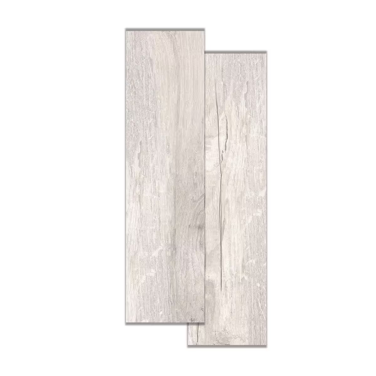 Cerámica Ipe White 15x60 Cm Mate 