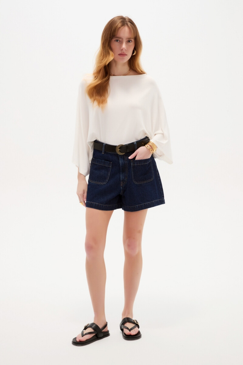 Short Tariane - Azul Indigo 